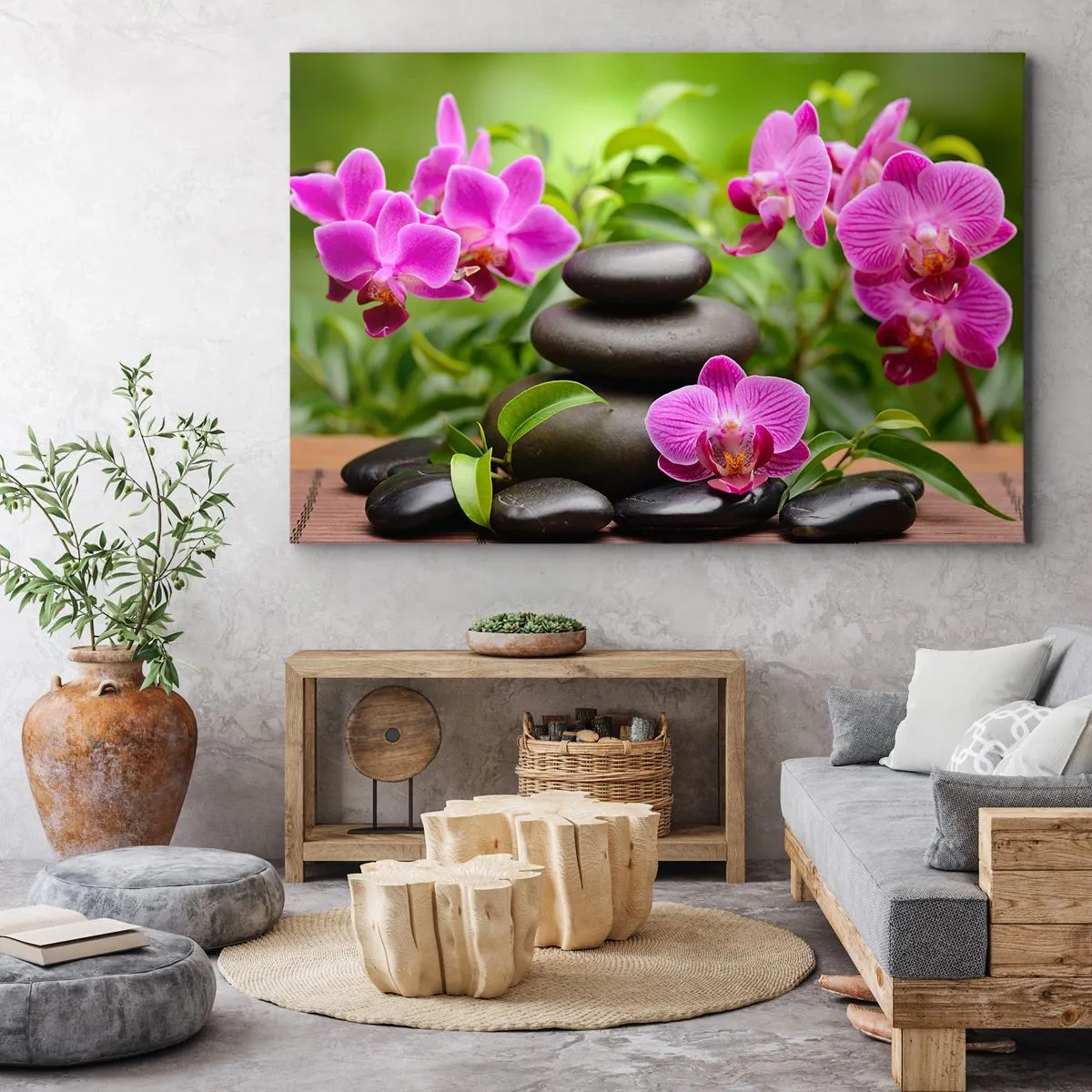 Obraz na plátně - Pyramida klidu - 120x80 cm