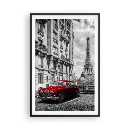 Plakát v černém rámu - Dravec ve městě - 61x91 cm