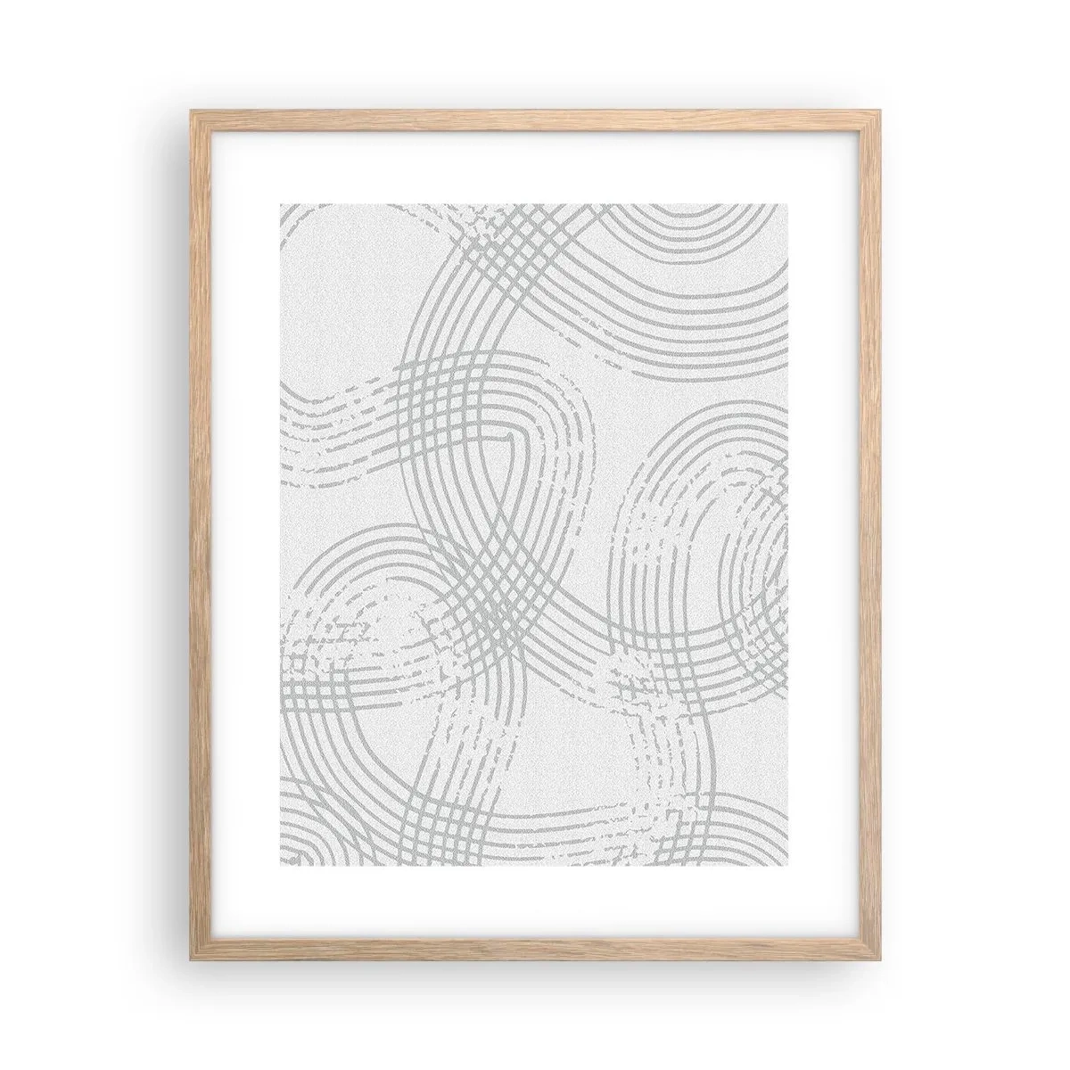 Plakát v rámu světlý dub - Snadné východisko neexistuje - 40x50 cm