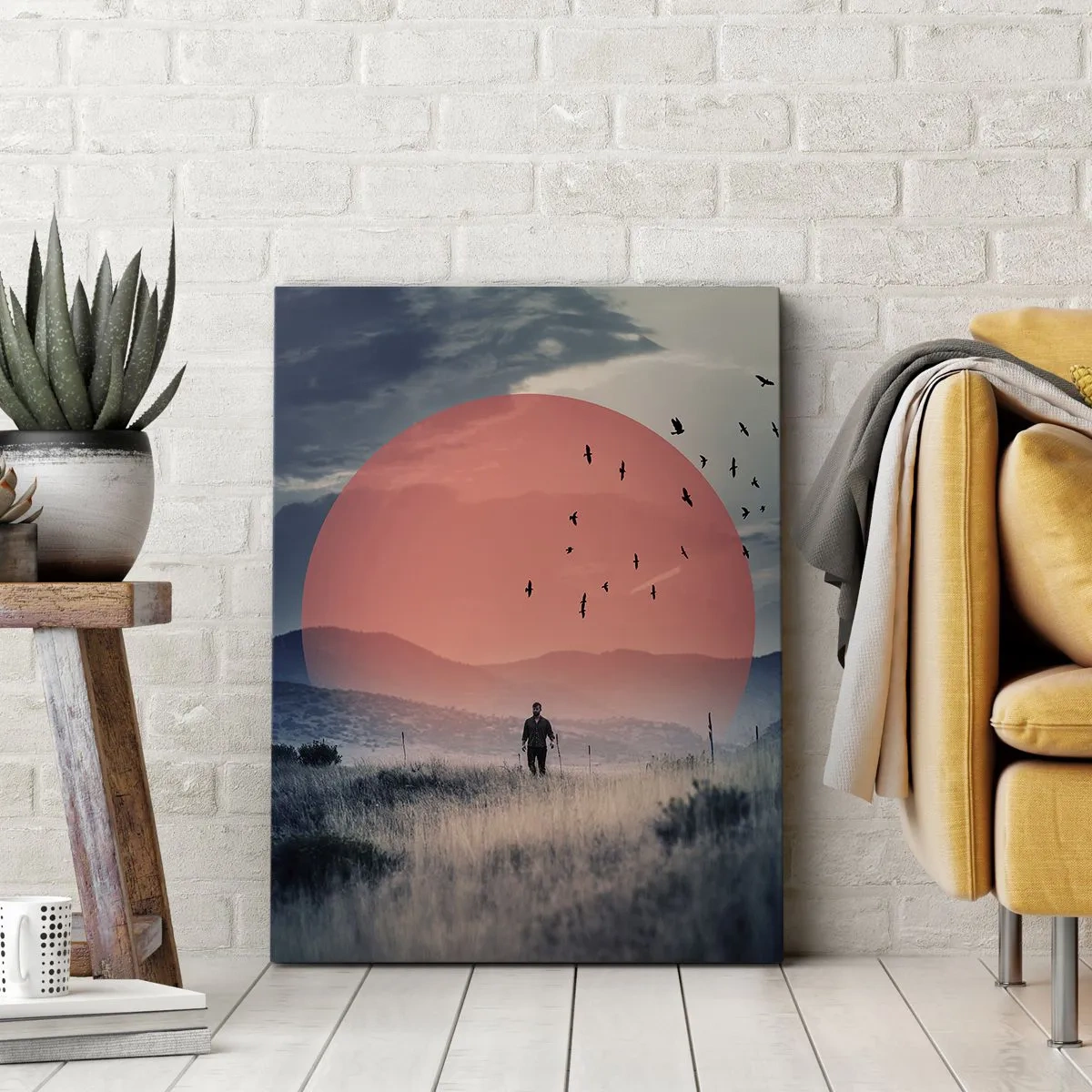 Obraz na plátně - Ve svém živlu - 70x100 cm