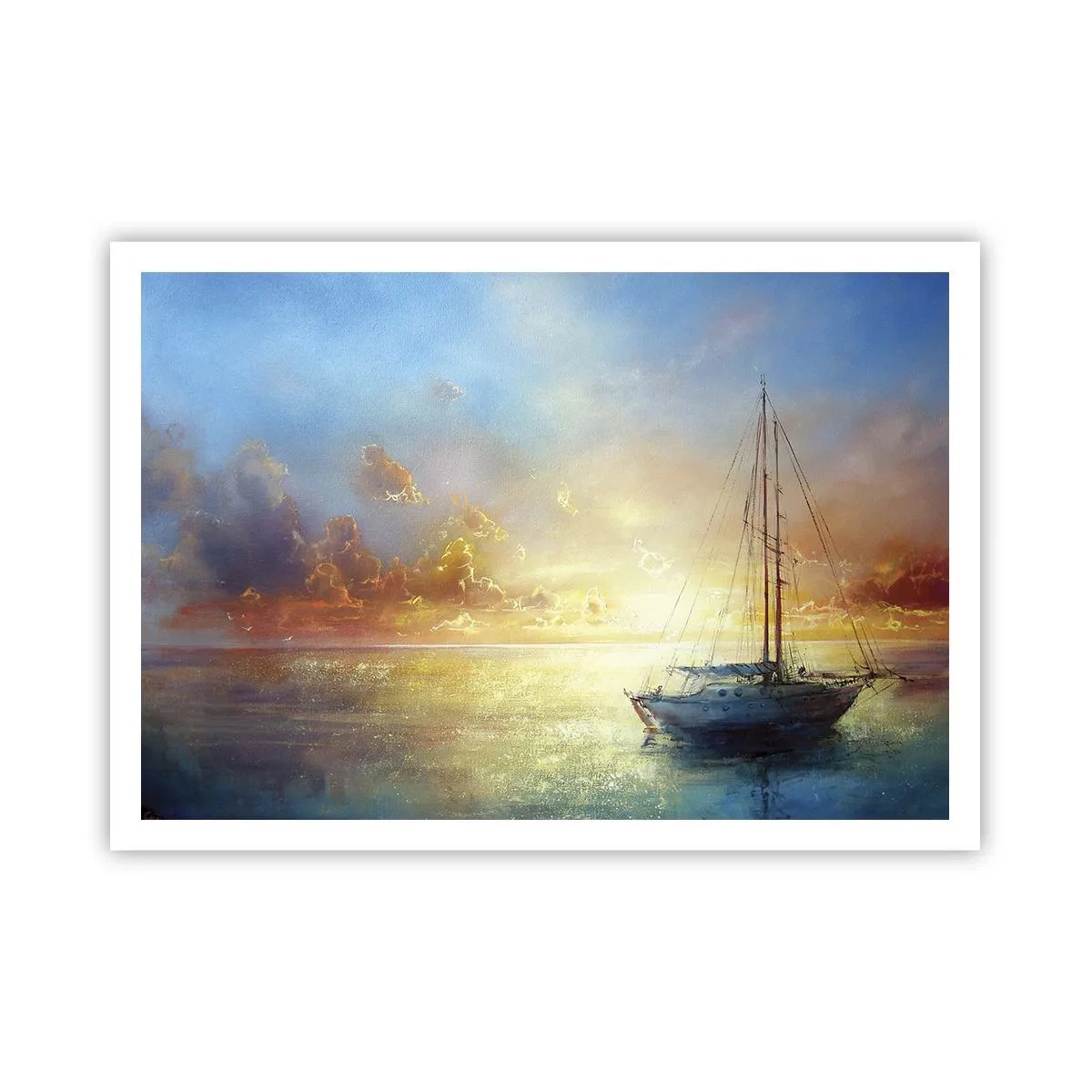 Plakát - Ve zlatém zálivu - 100x70 cm