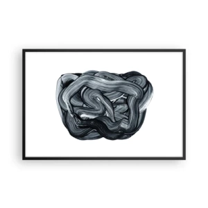 Plakát v černém rámu - Není to tak jednoduché - 91x61 cm