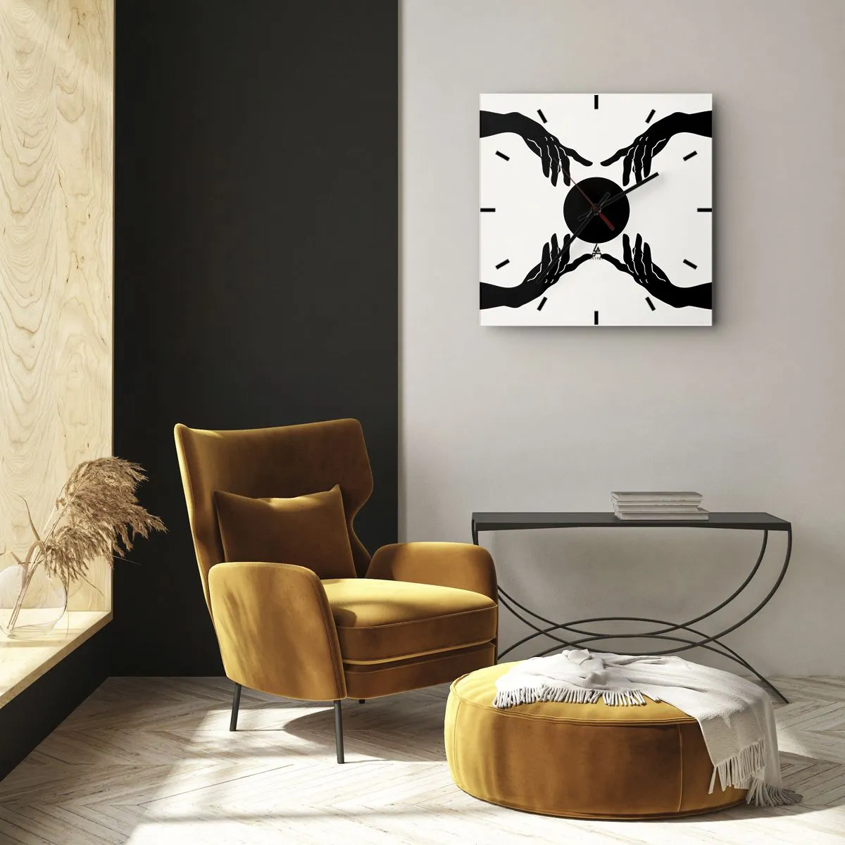 Nástěnné hodiny - Tajné znamení - 30x30 cm