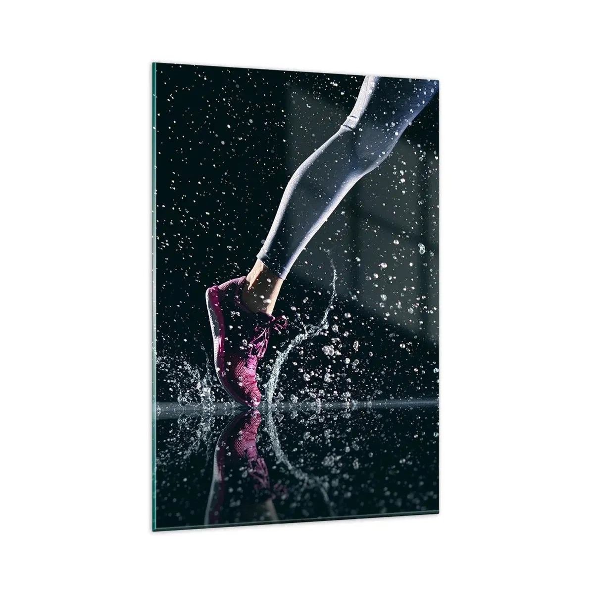 Obraz na skle - Poběž jako vítr - 80x120 cm