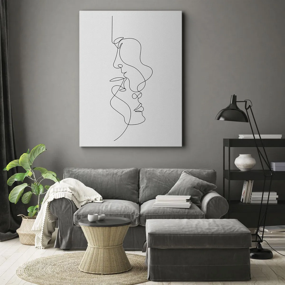 Obraz na plátně - Žár vášnivých tužeb - 50x70 cm