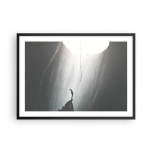 Plakát v černém rámu - Vždycky máte na výběr - 70x50 cm