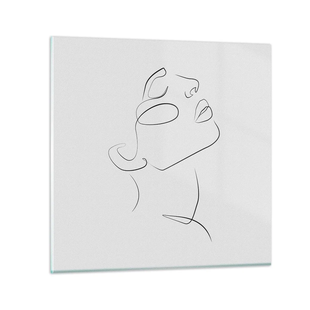 Obraz na skle - Meandry snu - 70x70 cm