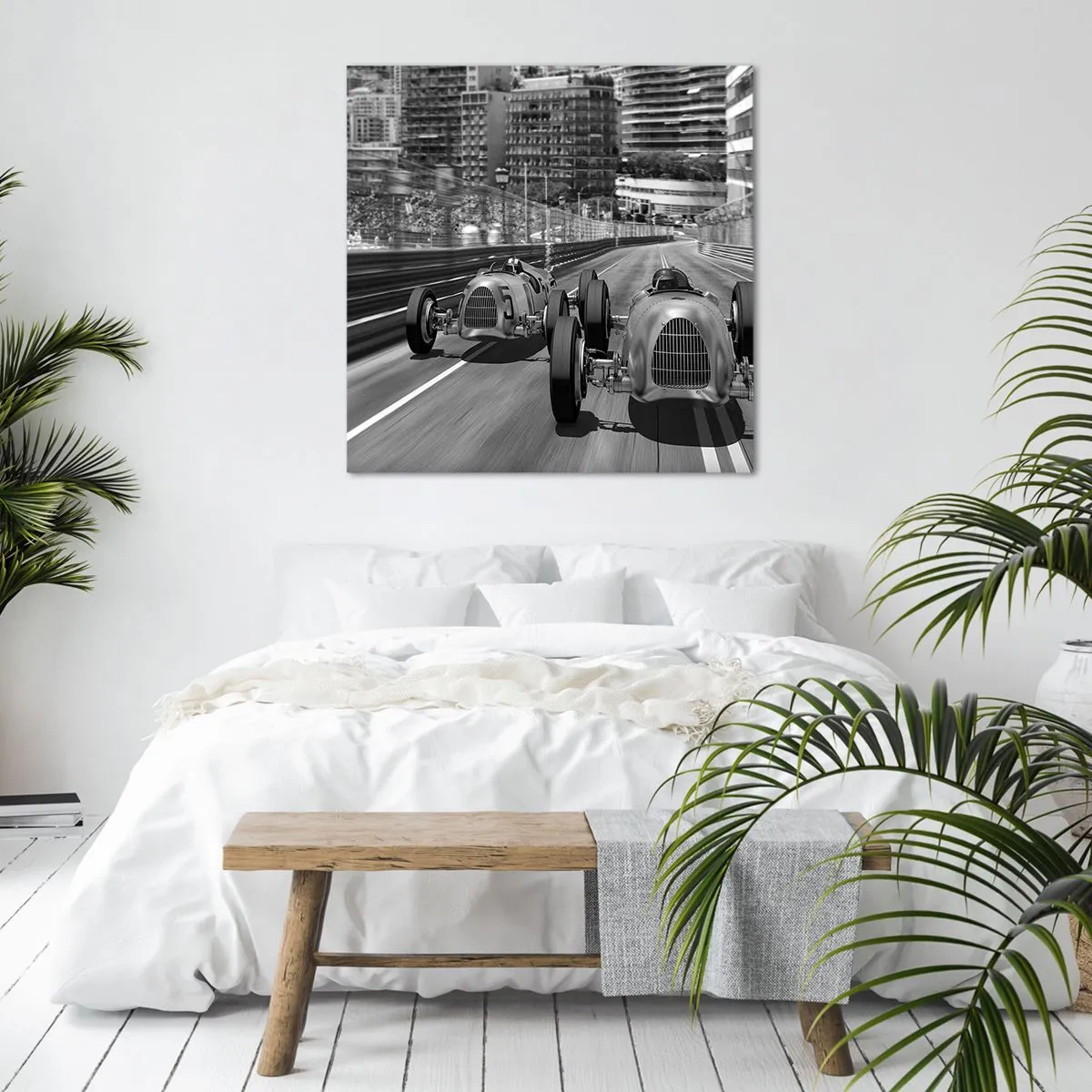 Obraz na plátně - Kdysi dávno v Monte Carlu - 30x30 cm