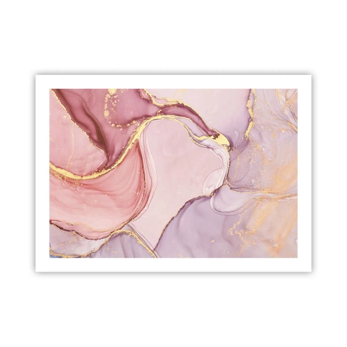 Plakát - Mazlení barev - 70x50 cm