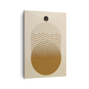 Obraz na plátně - O původu geometrických obrazců - 70x100 cm