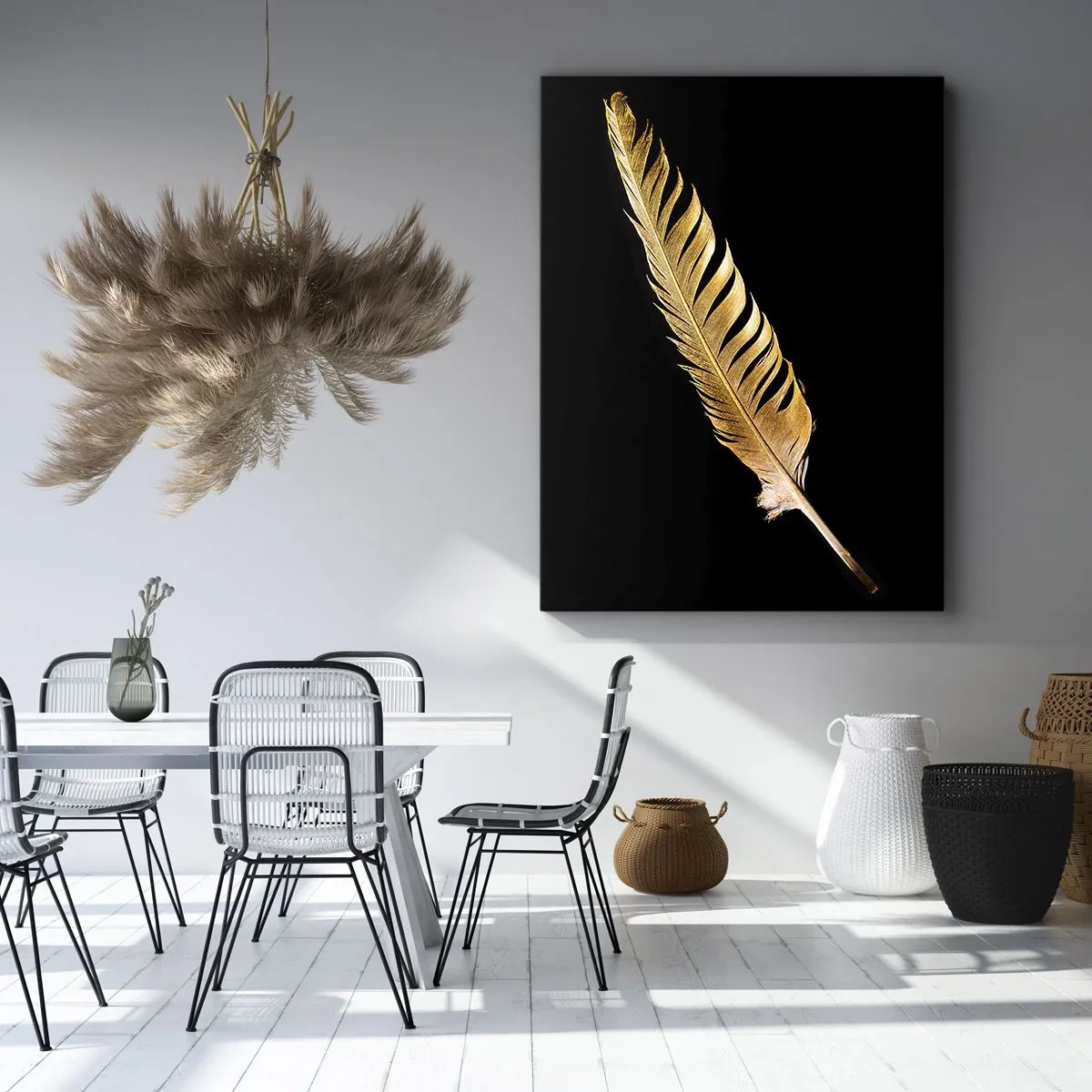 Obraz na plátně - Krásne peříčko… - 50x70 cm