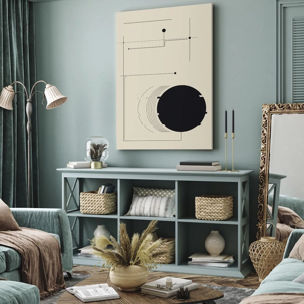 Obraz na plátně - Pružná a dynamická kompozice - 80x120 cm