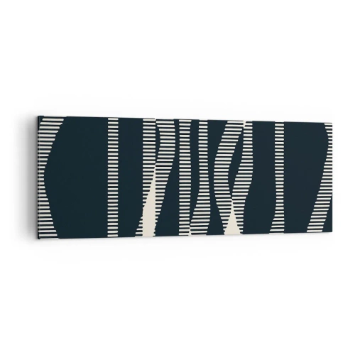 Obraz na plátně - Pokus o prolomení temnoty - 140x50 cm