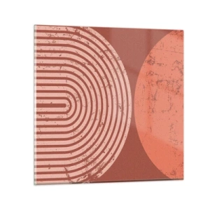 Obraz na skle - Blízký vztah - 40x40 cm