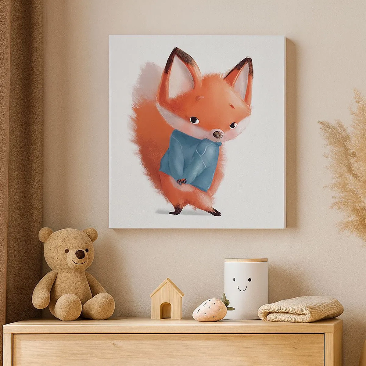 Obraz na plátně - Sluší mi to? - 30x30 cm