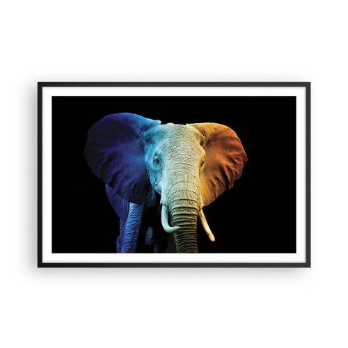 Plakát v černém rámu - Výstřední muž, ale ne podivín - 91x61 cm