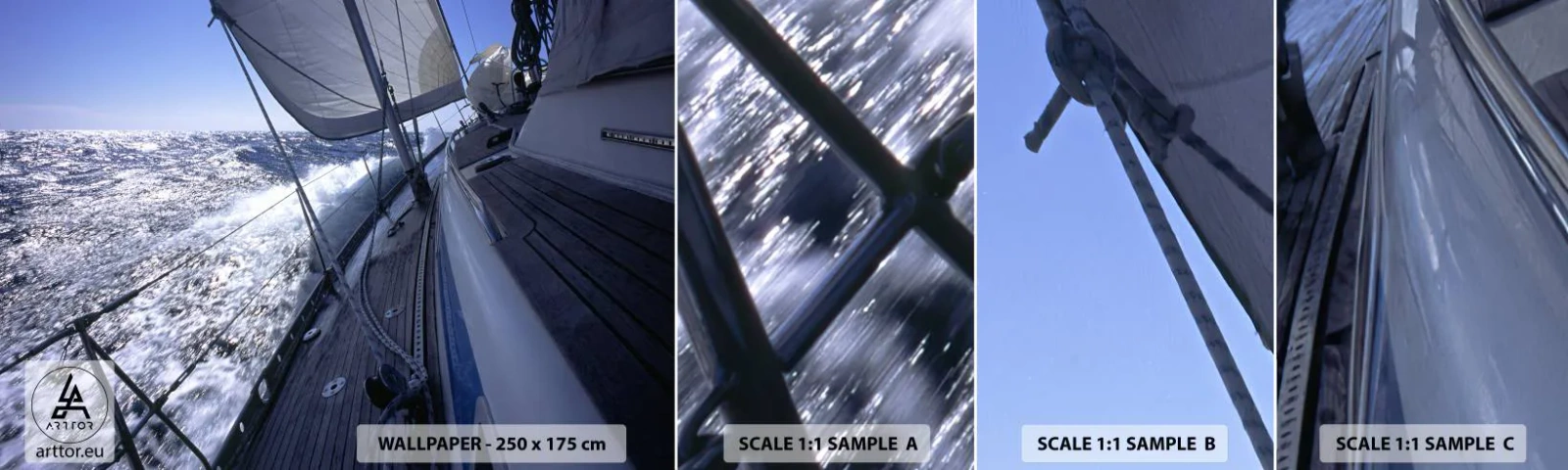 Fototapeta Vzorek Standard Eco - Vím, co znamená být ptákem - Námořní, Jachta, Cestování - 100x30 cm