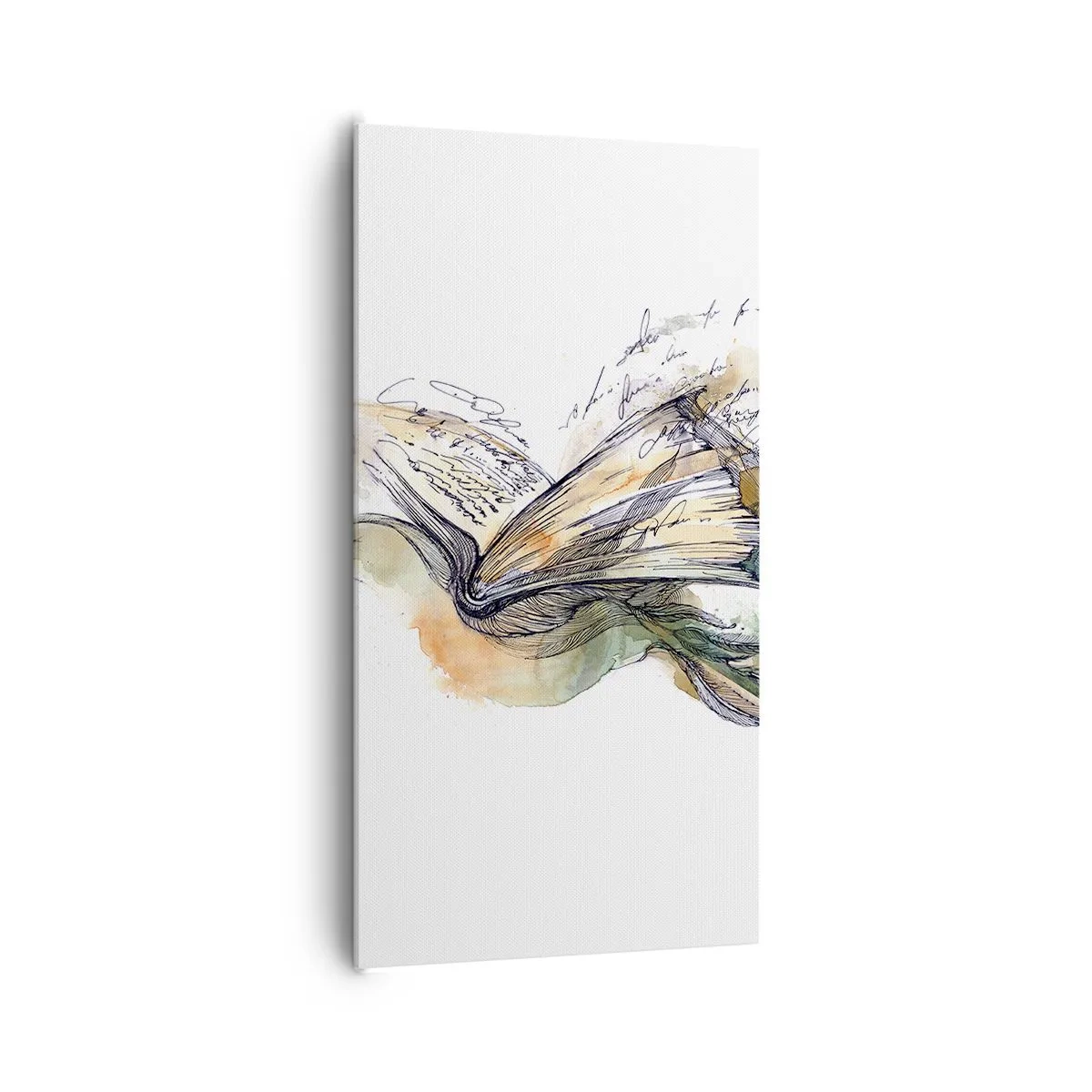 Obraz na plátně - Na křídlech poezie - 65x120 cm