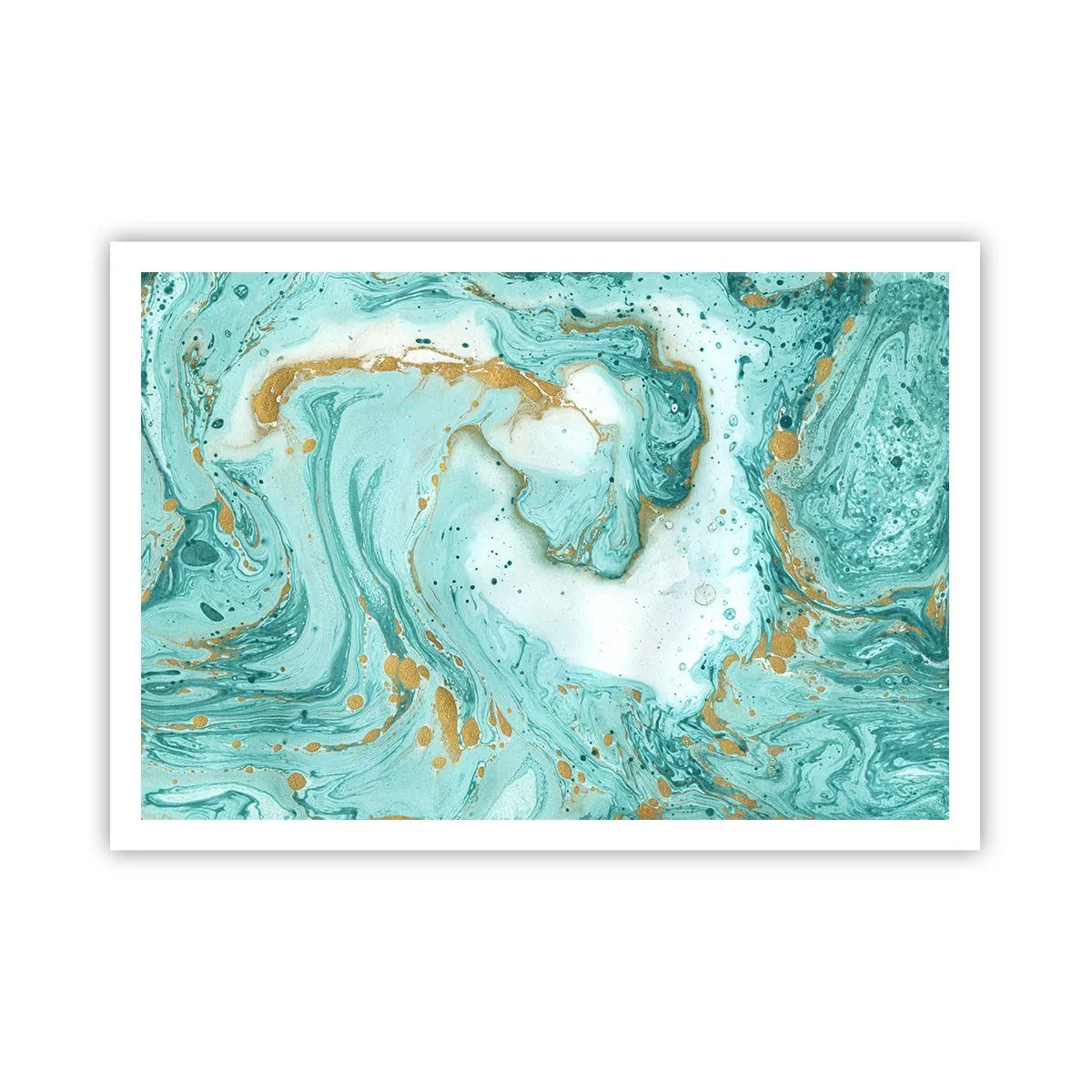 Plakát - Pod velkou vlnou z epochy Edo - 100x70 cm