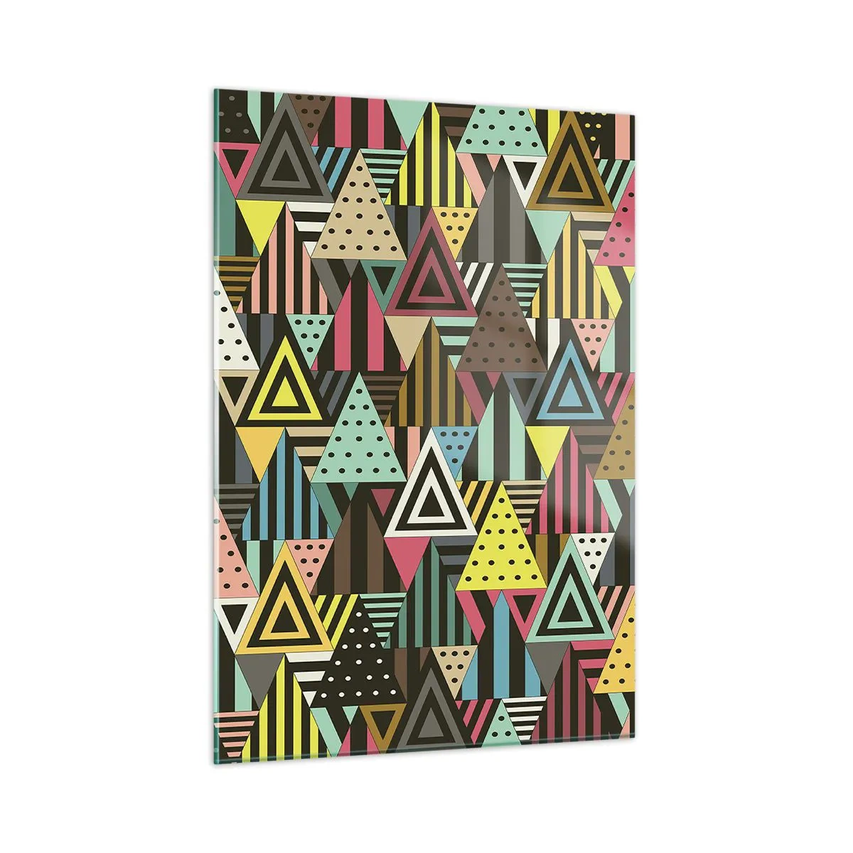 Obraz na skle - V rytmu na tři - 50x70 cm