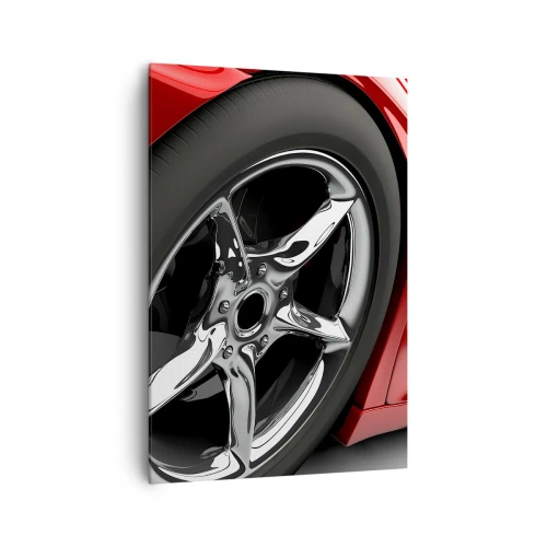 Obraz na plátně - Vytvořený pro rychlost - 70x100 cm