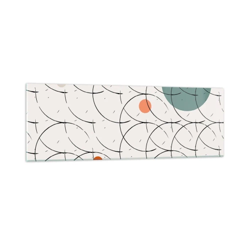 Obraz na skle - V duchu pop-artu - 90x30 cm