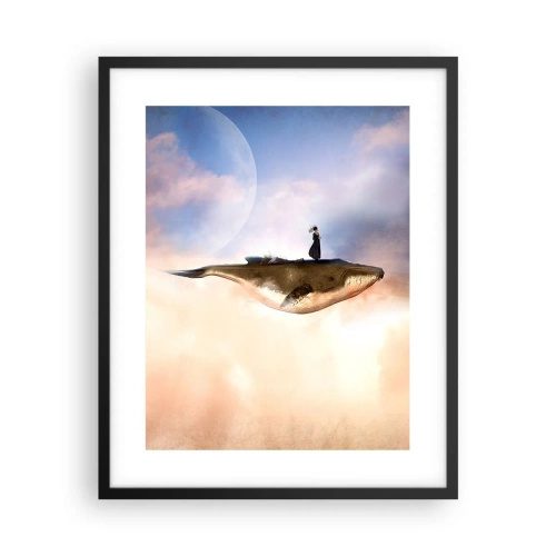 Plakát v černém rámu - Surrealistická cesta - 40x50 cm