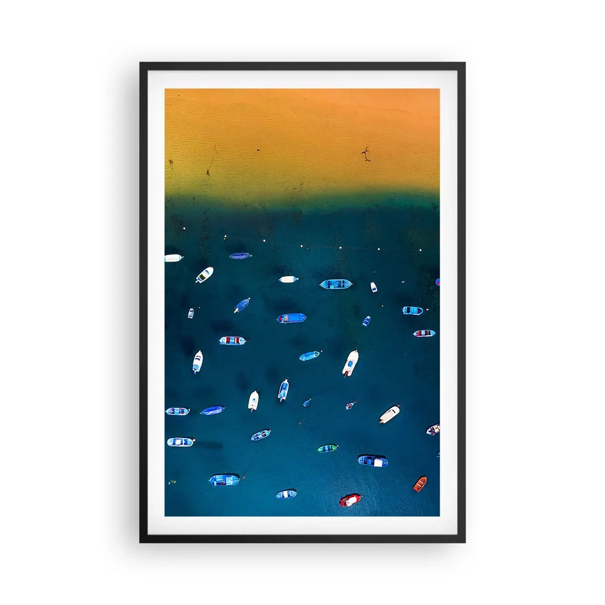 Plakát v černém rámu - Prázdninová hra - 61x91 cm