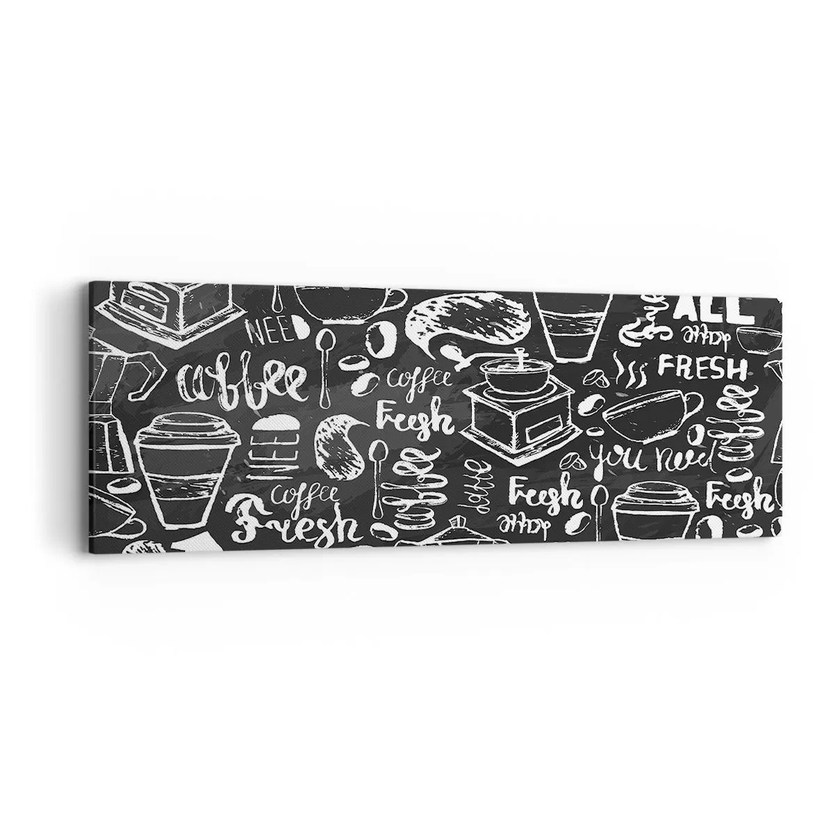 Obraz na plátně - All you need is… - 90x30 cm