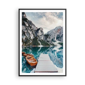 Plakát v černém rámu - Ukážeme vám krásu - 70x100 cm