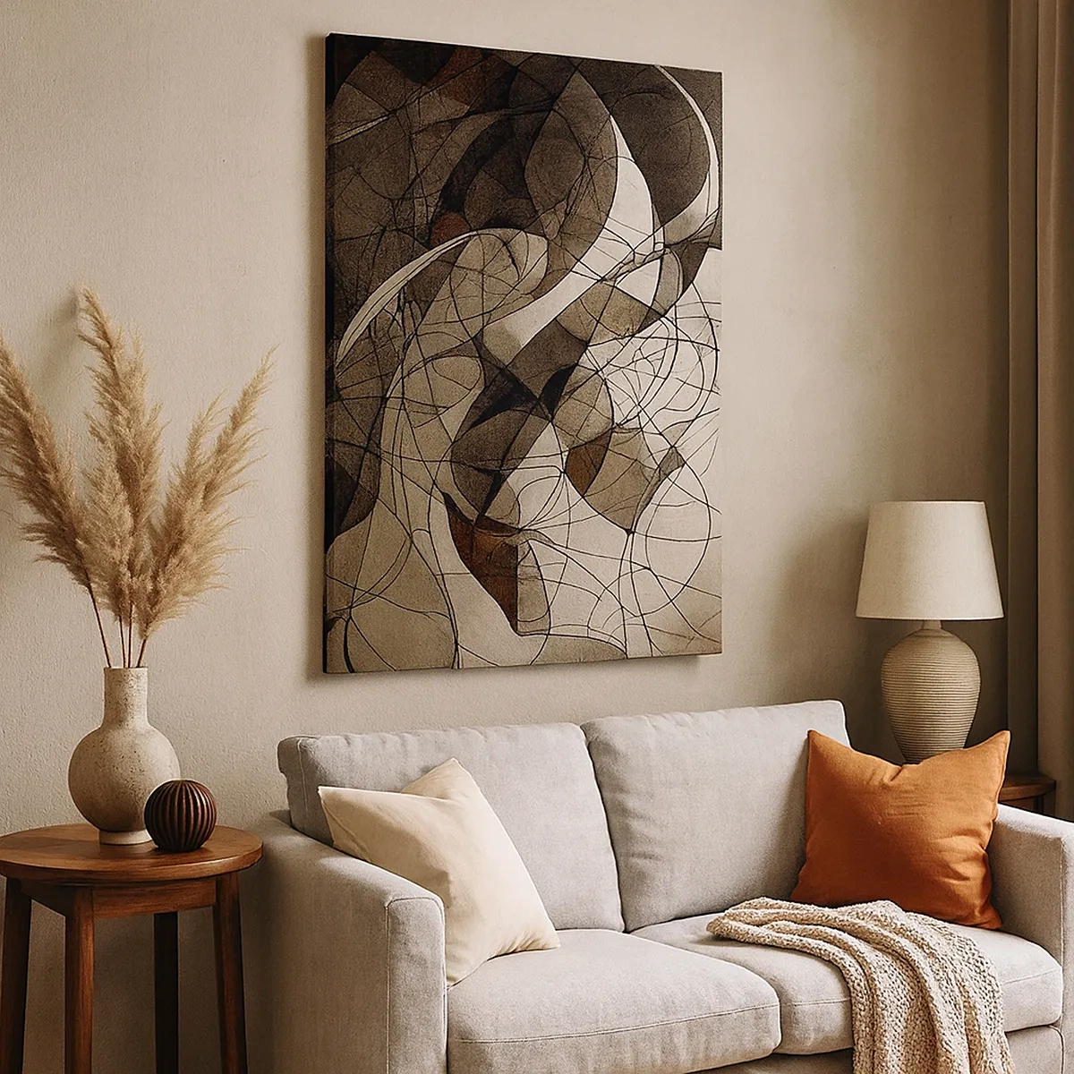 Obraz na plátně - Oběh barev Země - 50x70 cm