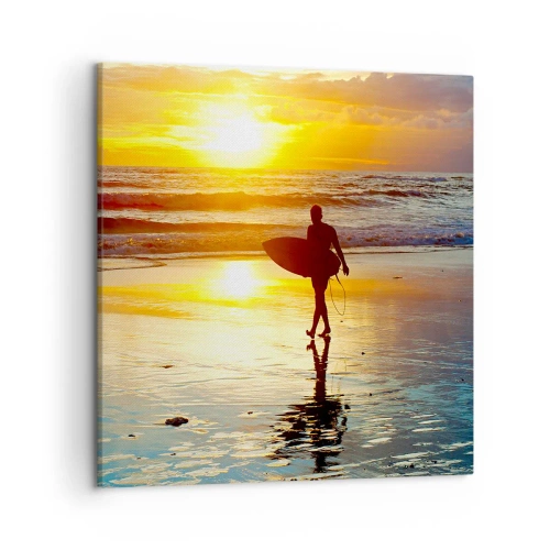 Obraz na plátně - Návrat bojovníka - 50x50 cm