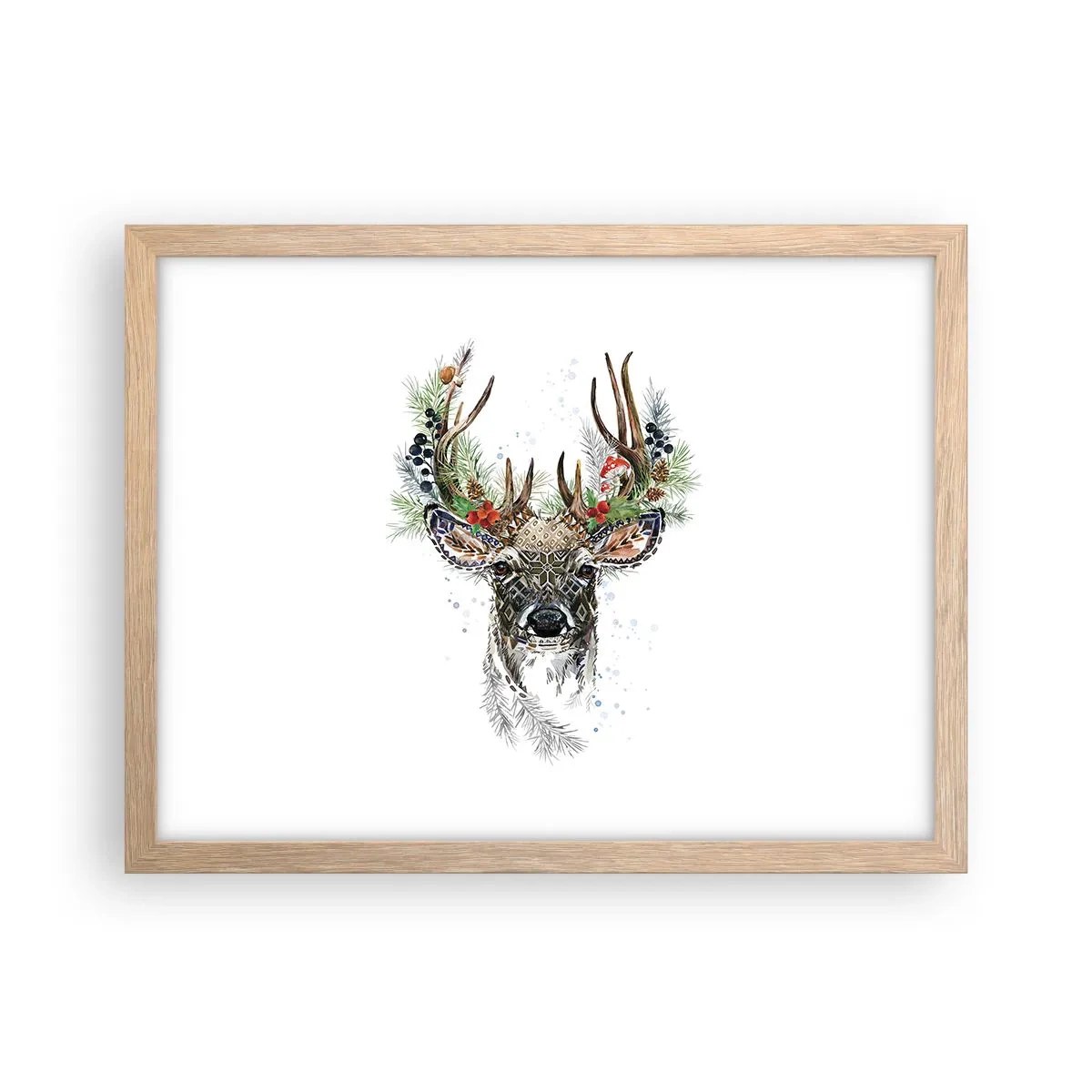 Plakát v rámu světlý dub - Ve slavnostním rouchu - 40x30 cm