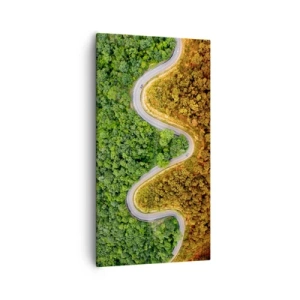 Obraz na plátně - Hranice a průlomy - 55x100 cm