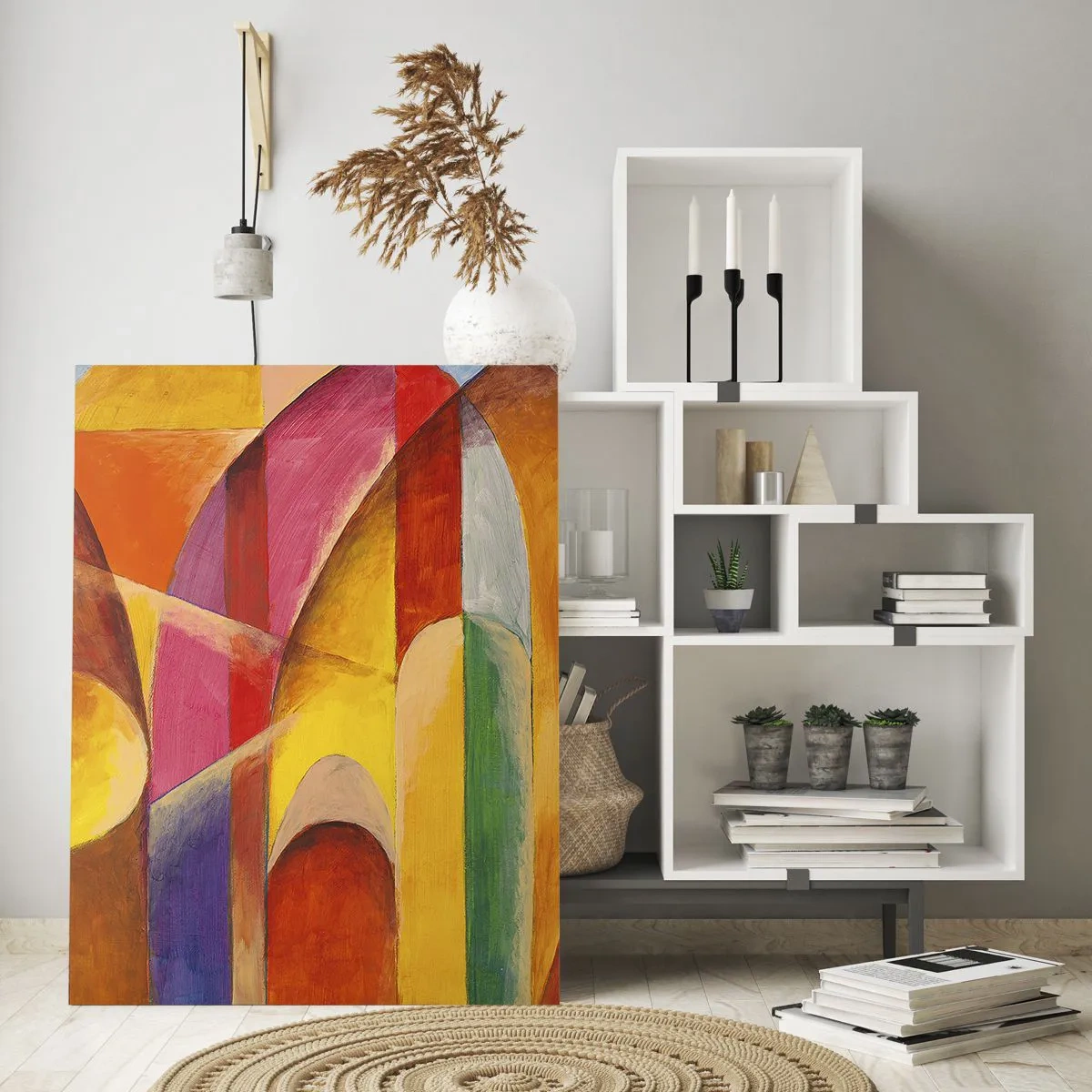 Obraz na skle - Katedrála slunce - 50x70 cm