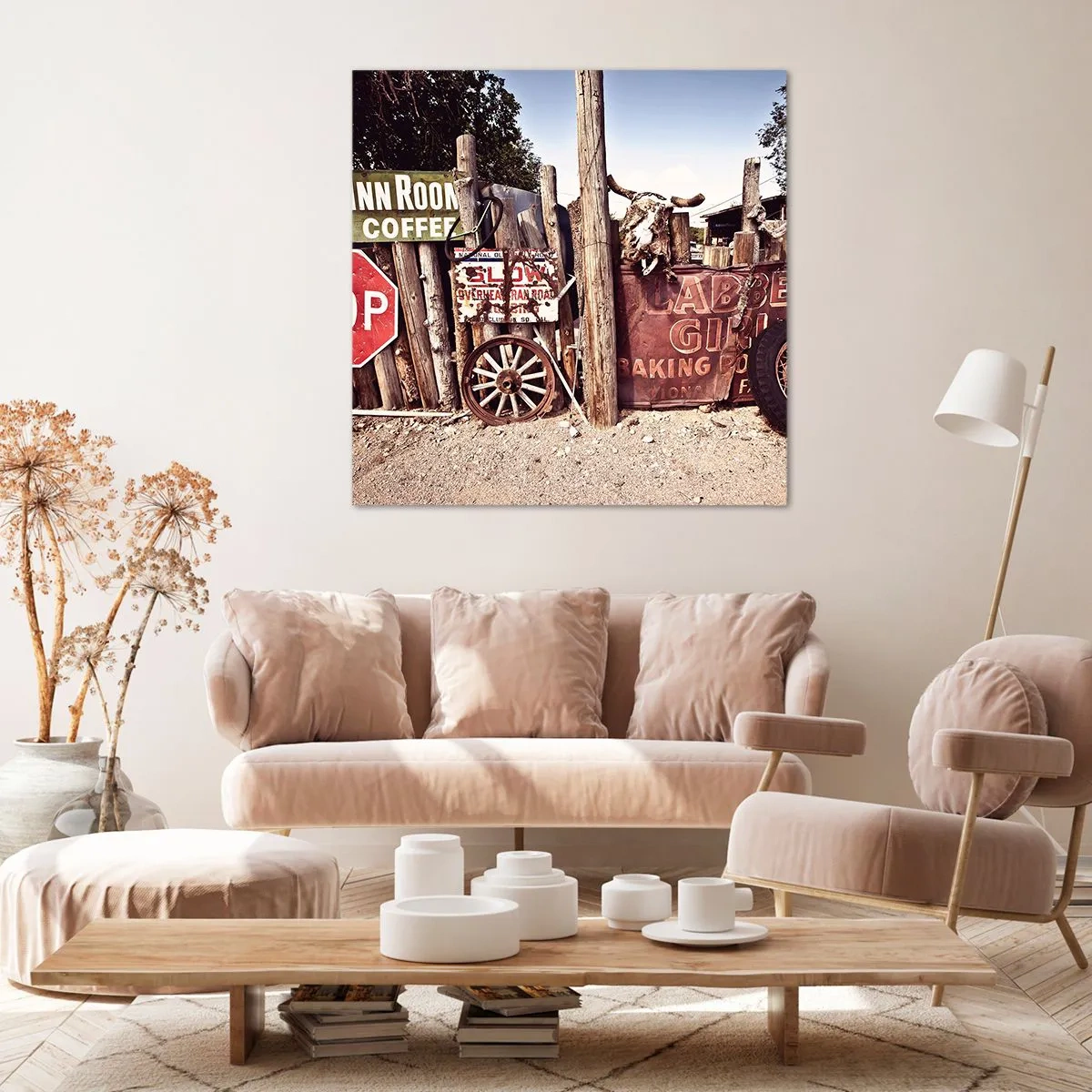 Obraz na plátně - A čas se zastavil - 70x70 cm