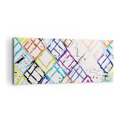 Obraz na plátně - Buňky k pronájmu - 120x50 cm