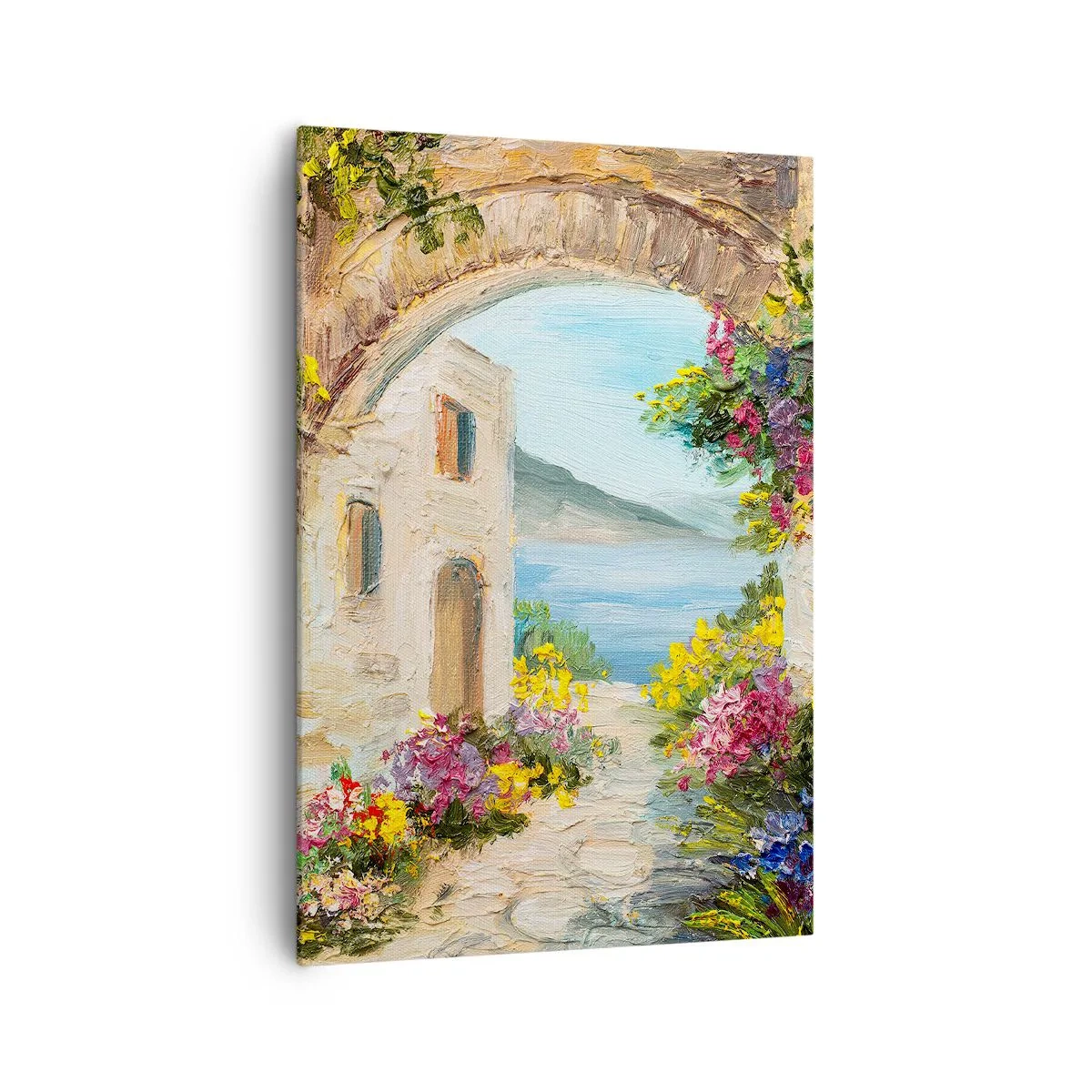 Obraz na plátně - Půvab pobřežní krajiny - 70x100 cm