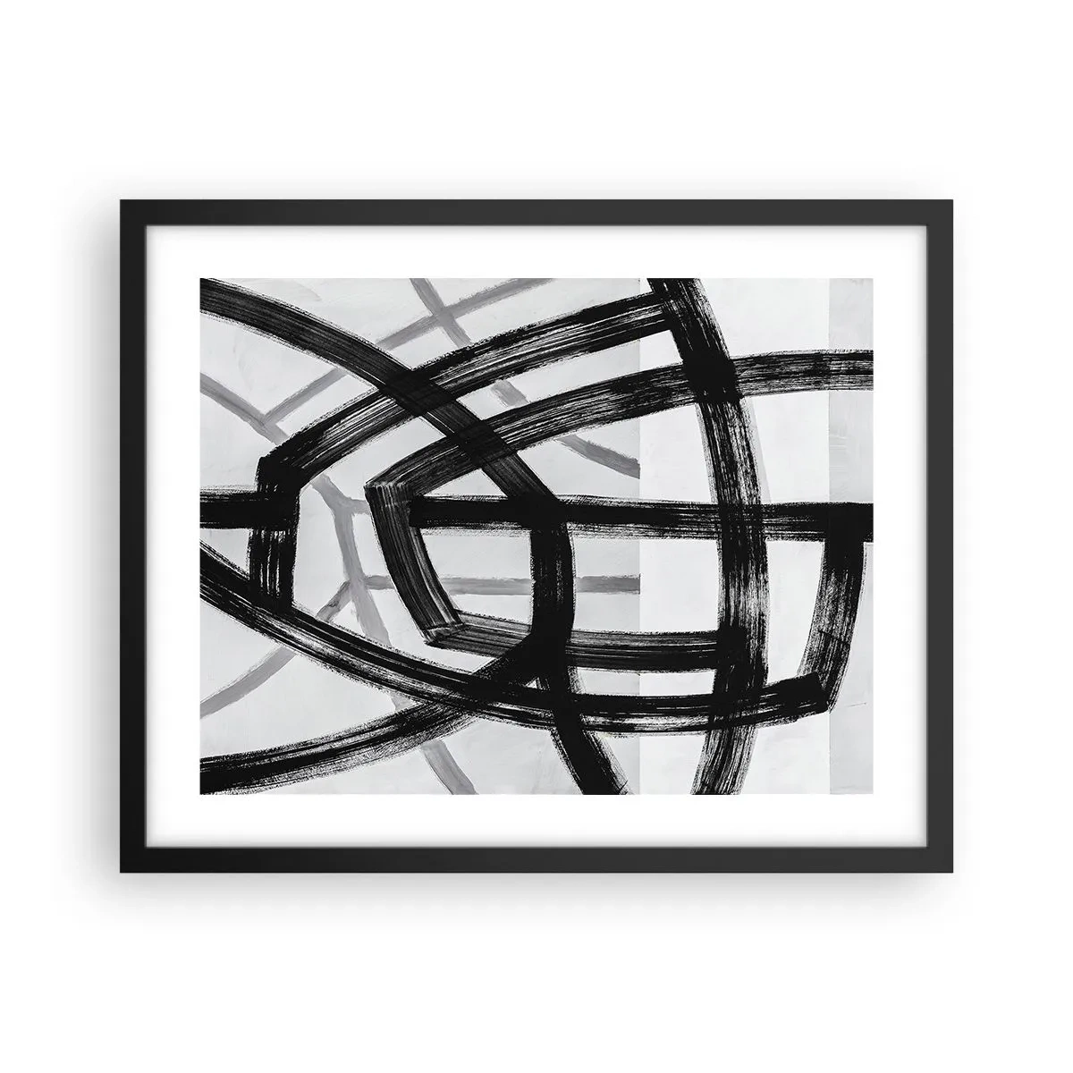 Plakát v černém rámu - Hloubka - 50x40 cm