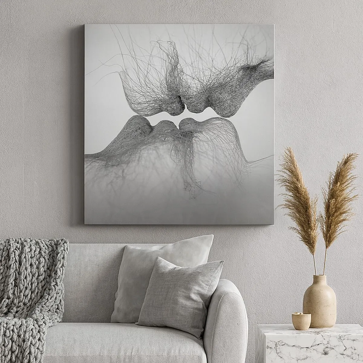 Obraz na plátně - Polibek větru - 30x30 cm