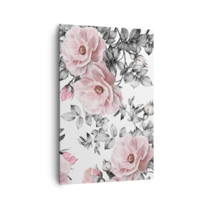 Obraz na plátně - Ztratit se v květinách růží - 80x120 cm