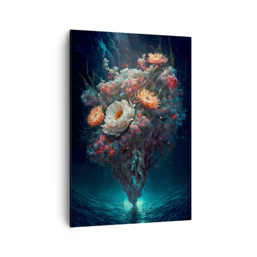 Obraz na plátně - Podivná zahrada - 70x100 cm