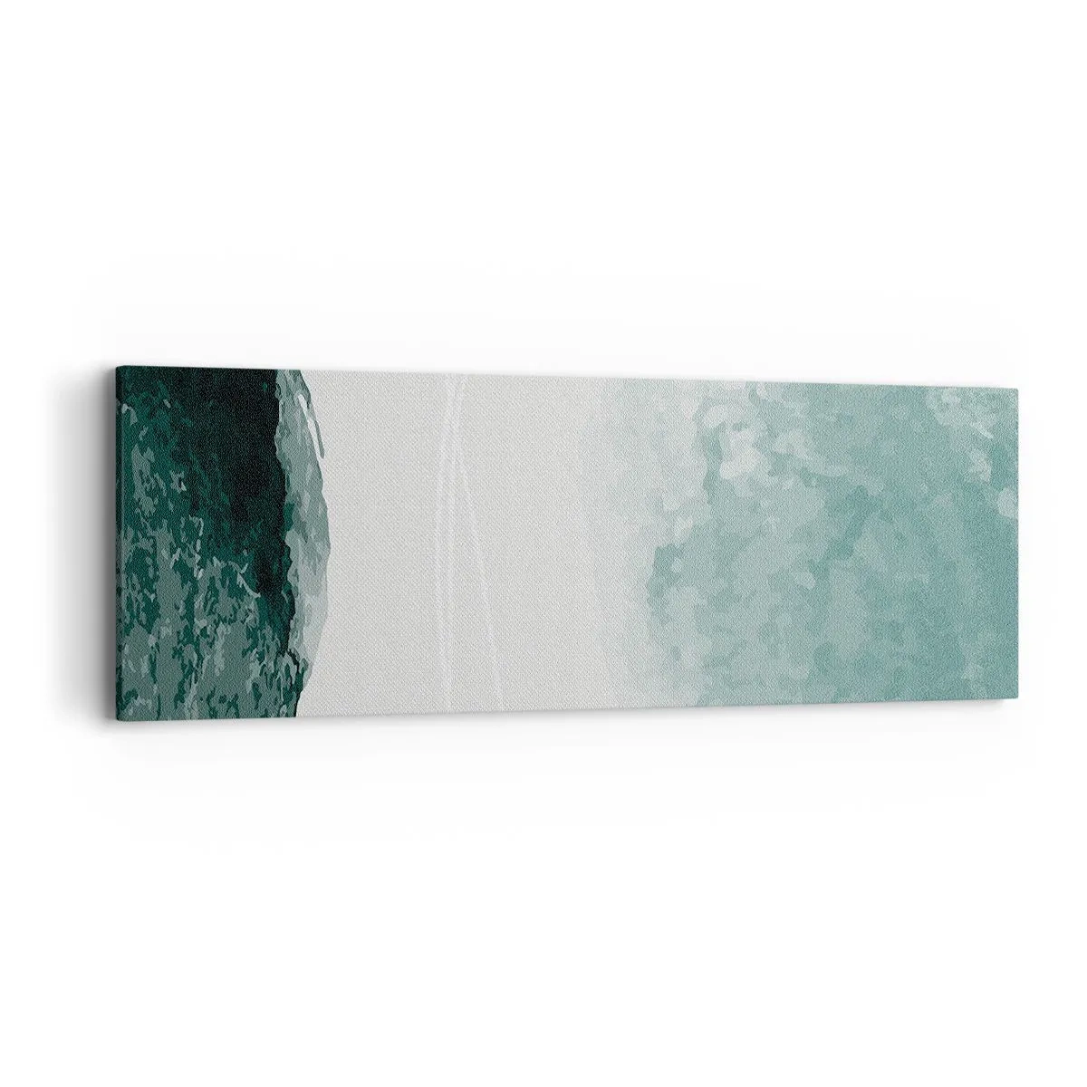 Obraz na plátně - Setkání s mlhou - 90x30 cm