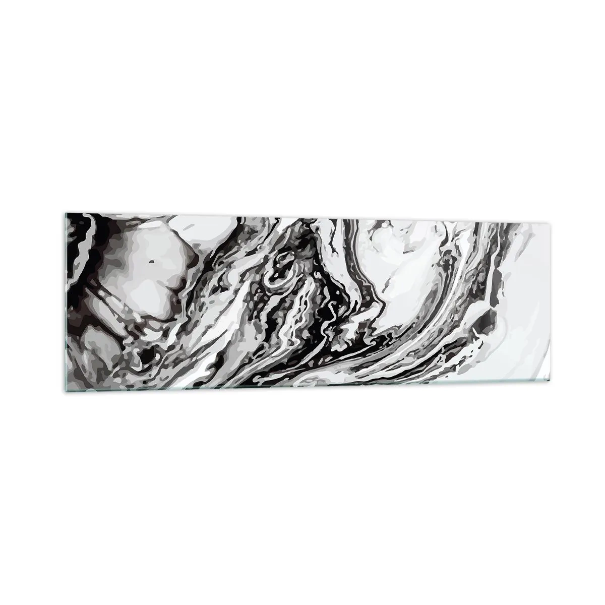 Obraz na skle - Na začátku byl chaos - 160x50 cm