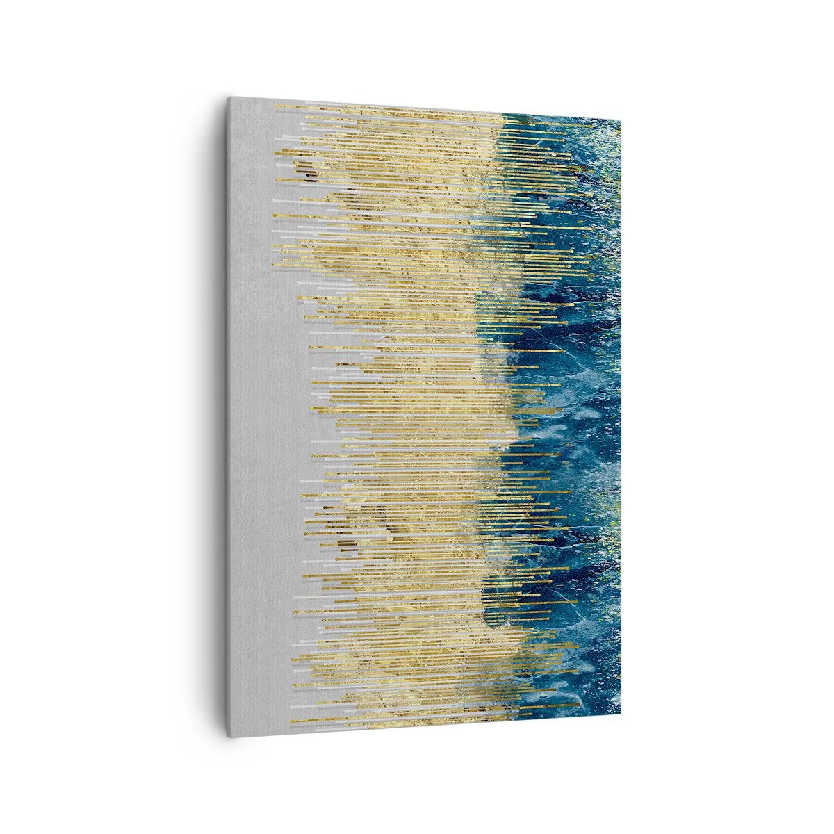 Obraz na plátně - Zlacená hranice - 70x100 cm