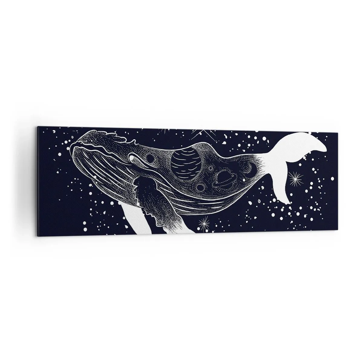 Obraz na plátně - V oceánu vesmíru - 160x50 cm