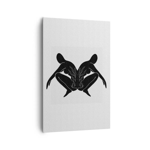 Obraz na plátně - Společná duše - 80x120 cm