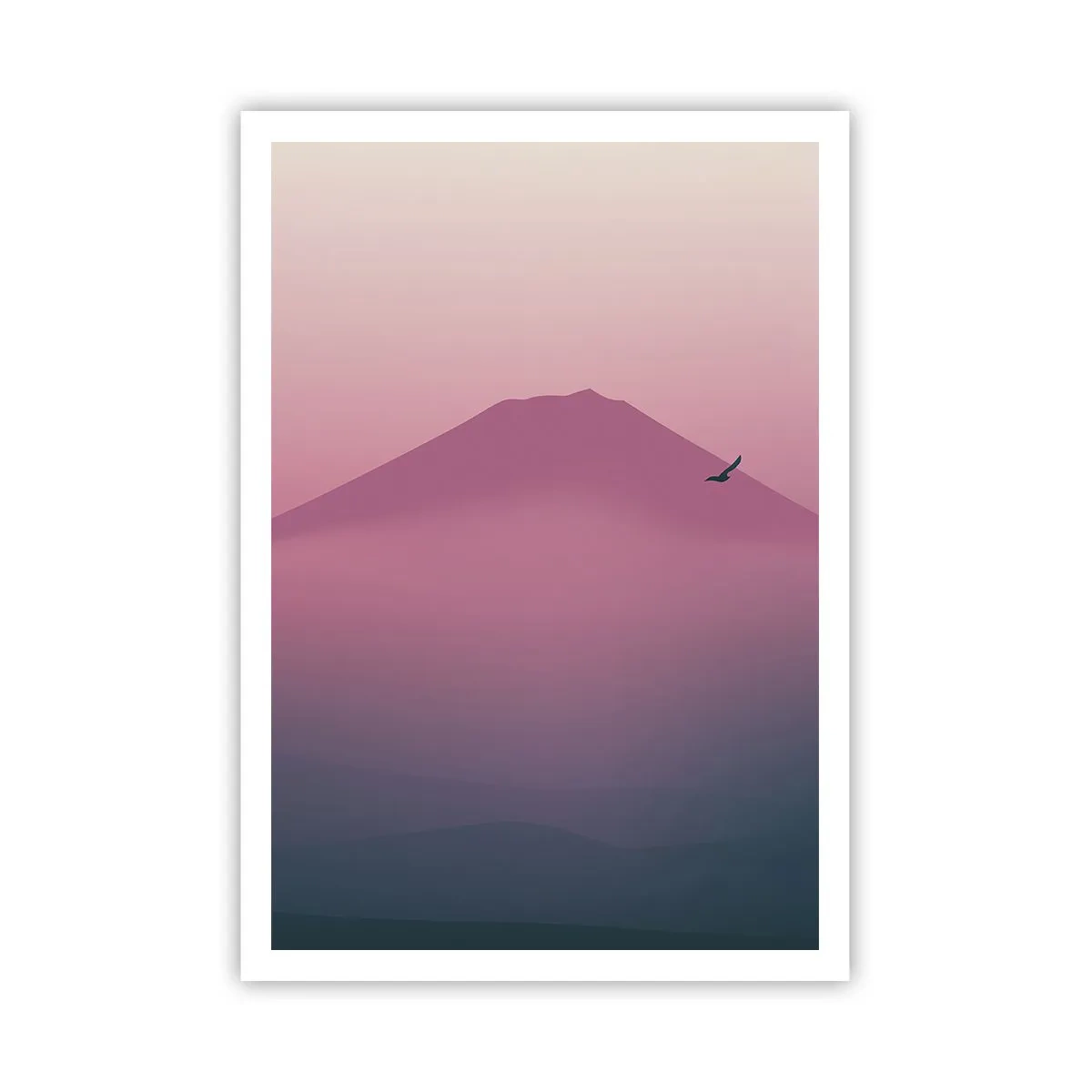 Plakát - Poutníci nad oblaky - 70x100 cm