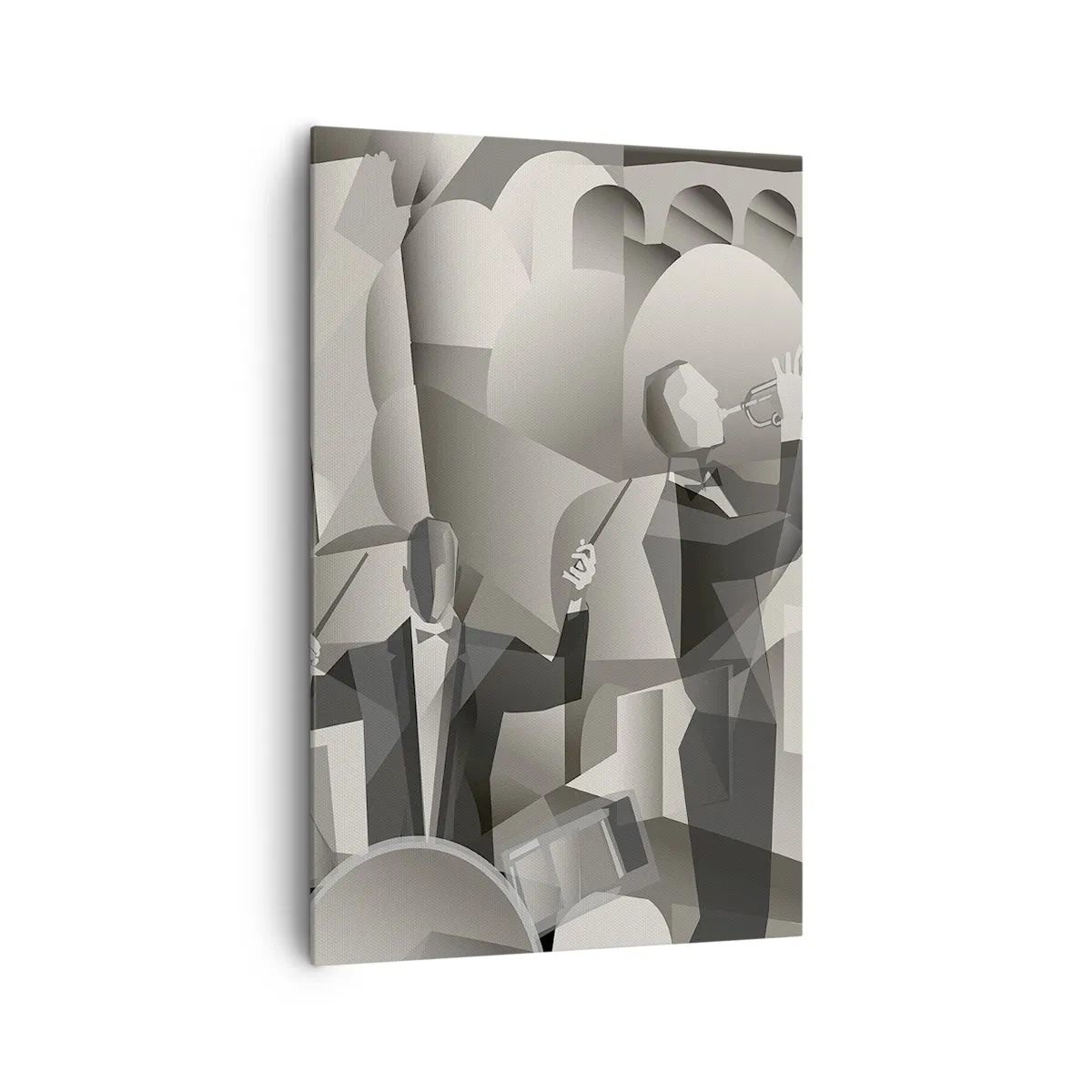 Obraz na plátně - V prostoru zvuků - 80x120 cm