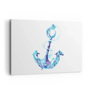 Obraz na plátně - Důvěrnice tajemství moře - 120x80 cm